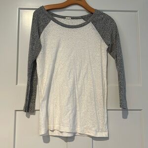J.Crew 3/4 length baseball Tee